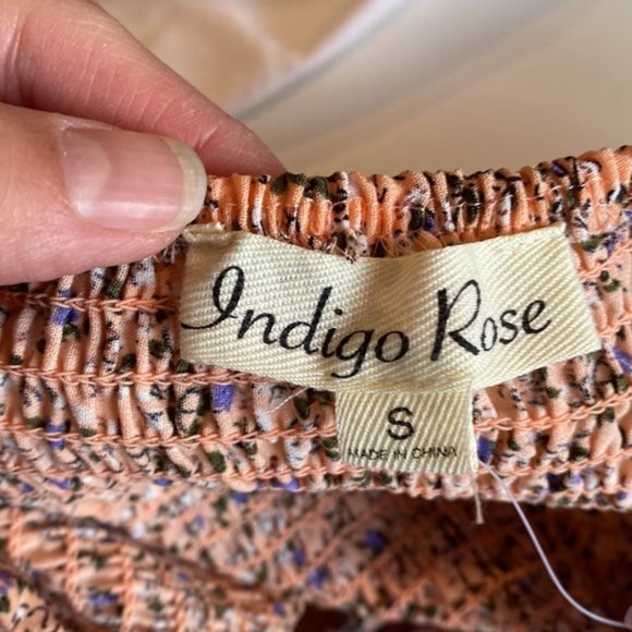 Indigo rose top size small NWOT - Picture 6 of 7
